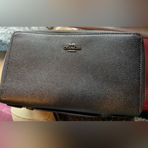 Brand new coach large travel wallet
